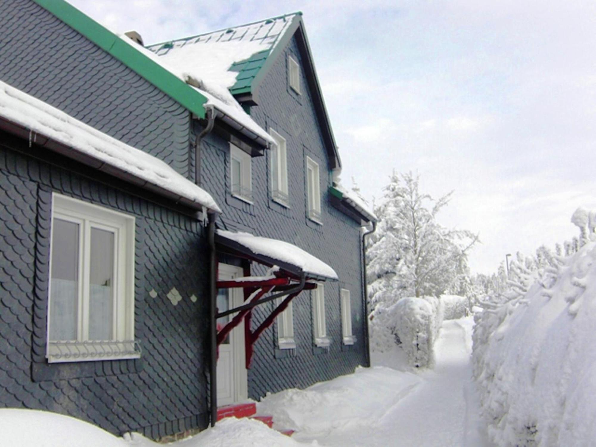 Holiday Home In Neustadt Am Rennsteig With Pond Eksteriør billede