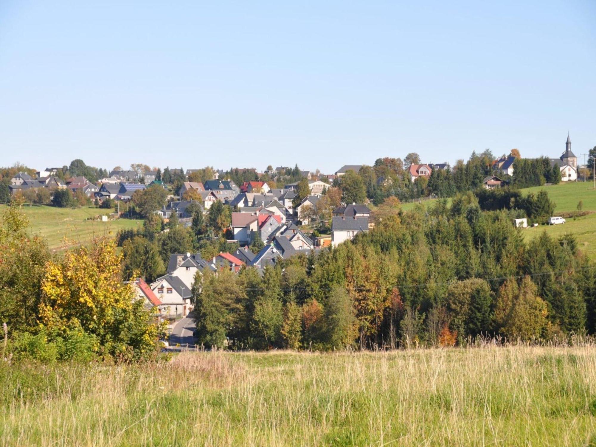 Holiday Home In Neustadt Am Rennsteig With Pond Eksteriør billede